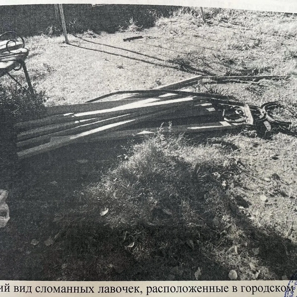 Малолетки, радостно ломавшие в щепки новые лавочки в парке Забайкалья, попали под суд | Источник: Прокуратура Забайкальского края / МАХ