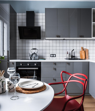 Кухня в панельном доме: 20+ проектов дизайнеров