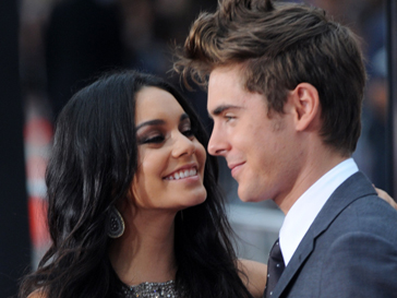 Зак Эфрон (Zac Efron) и Ванесса Хадженс (Vanessa Hudgens) познакомились на съемках 