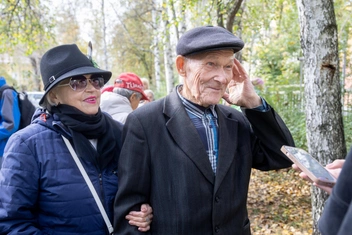 Галина Борисовна и Митрофаний не теряют оптимизма | Источник: Владислав Лоншаков / E1.RU