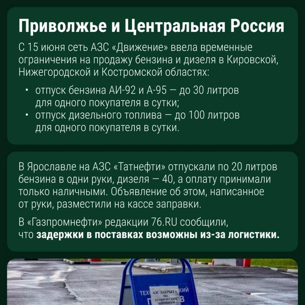 Проблемы дошли и до Ярославской области | Источник: Диана Шевченко / Городские медиа