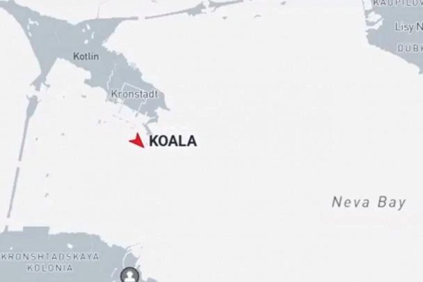 Танкер Koala, рванувший в порту Усть-Луга, довели до Петербурга | Источник: скриншот видео 47news