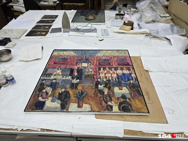 Картину из музея просто так не вывезешь | Источник: Семен Коротов-Майбах / 164.RU