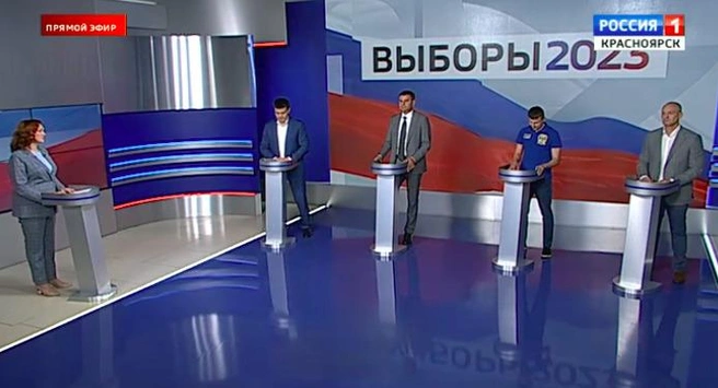 Друг другу вопросы кандидаты не задавали | Источник: «Россия 1»
