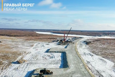 Буровые работы на Ленском мосте возобновились