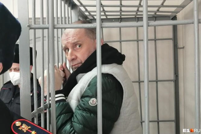Михаил Клок утверждал, что стрелял не он, а его водитель и телохранитель Мамедов | Источник: Евгений Кошек / E1.RU