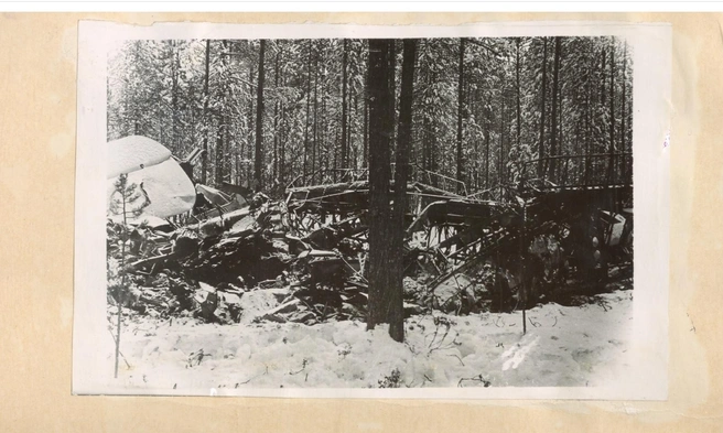 Так выглядели останки самолета Ан-2 | Источник: из материалов дела