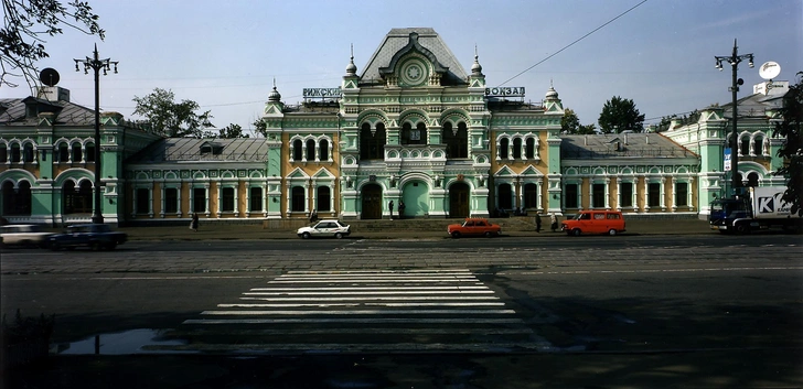 Рижский вокзал, сентябрь 1996 года | Источник: Steinberg/ullstein bild via Getty Images