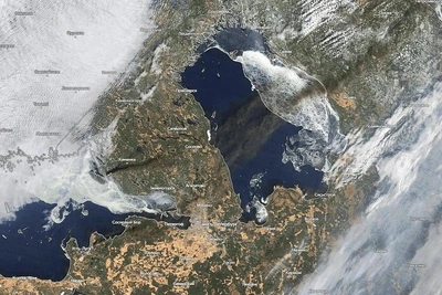 Уровень загрязнения воздуха в Петербурге сегодня