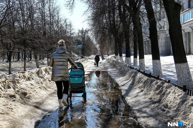 На улице потеплеет, но без осадков не обойдется | Источник: Наталья Бурухина / NN.RU