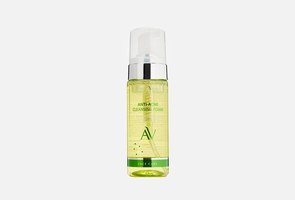 Aravia Laboratories Пенка для умывания с коллоидной серой и экстрактом женьшеня Anti-Acne Cleansing Foam 