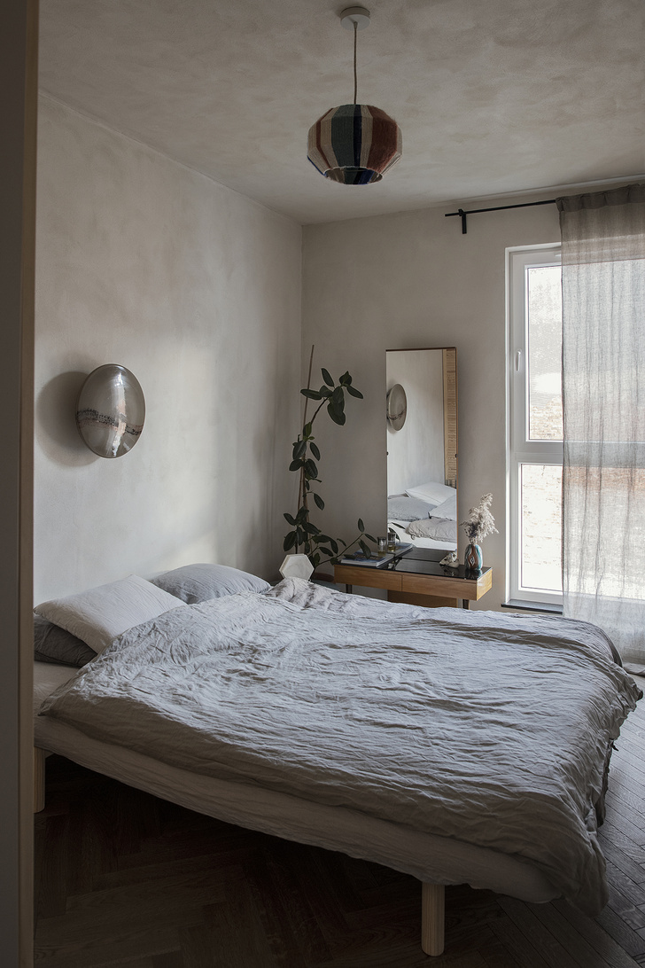 Квартира 45 м² с винтажной мебелью в Гданьске