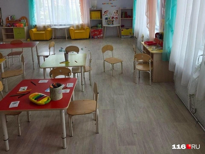 Находиться в основном помещении группы во время ракетной опасности нельзя | Источник: Дарья Елисейчева / 116.RU