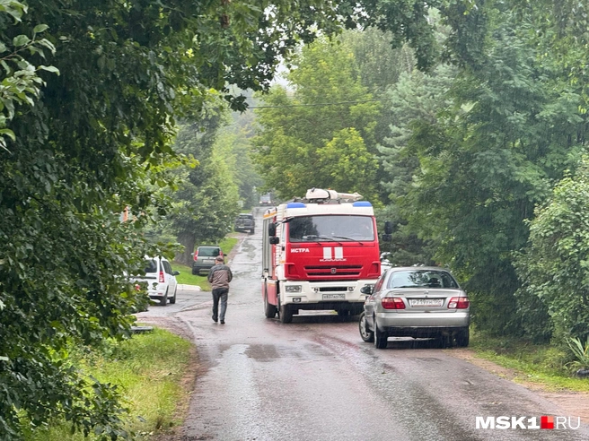 Днем после атаки в поселке шел дождь | Источник: читатель MSK1.RU