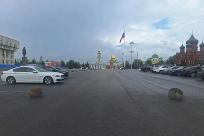 В Туле с 13 мая заработает парковка на площади Ленина