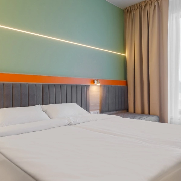 Номер с большой кроватью | Источник: arzamas.3ahotel.ru