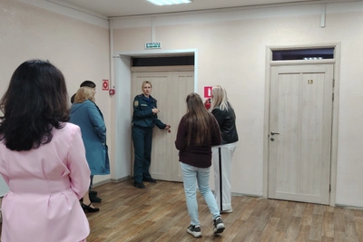 Пожарная безопасность на выборах в Омсукчане