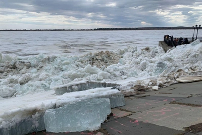 Ледоход на Оби в Югре: ждут ли нового рекорда?