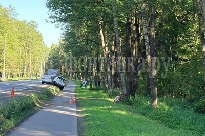 ДТП с велосипедистами в Лисьем Носу: женщина за рулем «Джили»