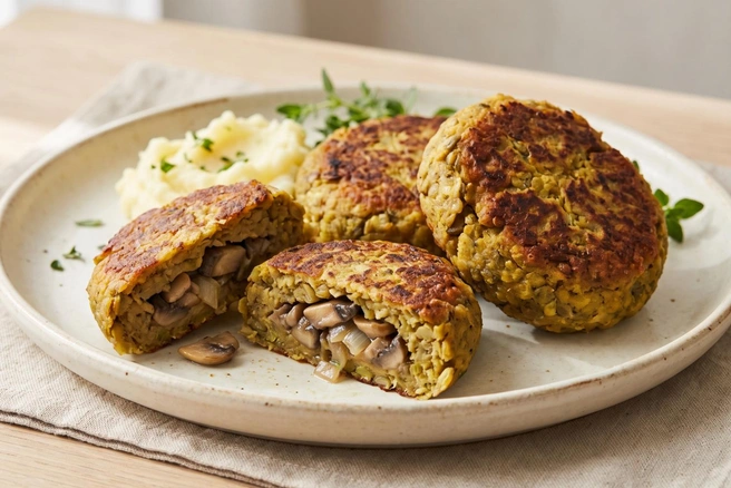 Эти котлеты такие же сытные, как и мясные, но при этом обойдутся вам дешевле | Источник: Юрий Скулыбердин / Городские медиа