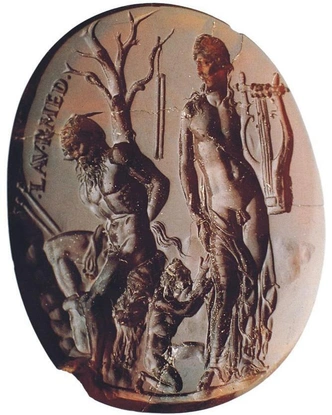 Гемма «Печать Нерона» | Источник: Naples National Archeological Museum / Ayesha23, CC BY-SA 3.0