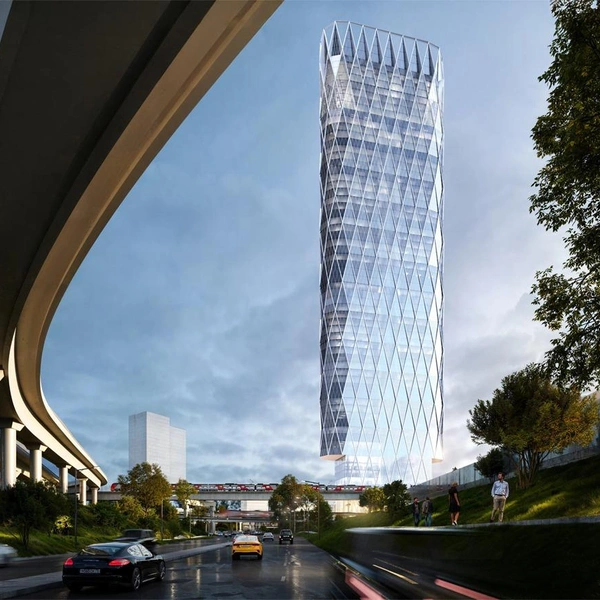 Вот так он выглядит со стороны трассы | Источник: skuratov-arch.ru