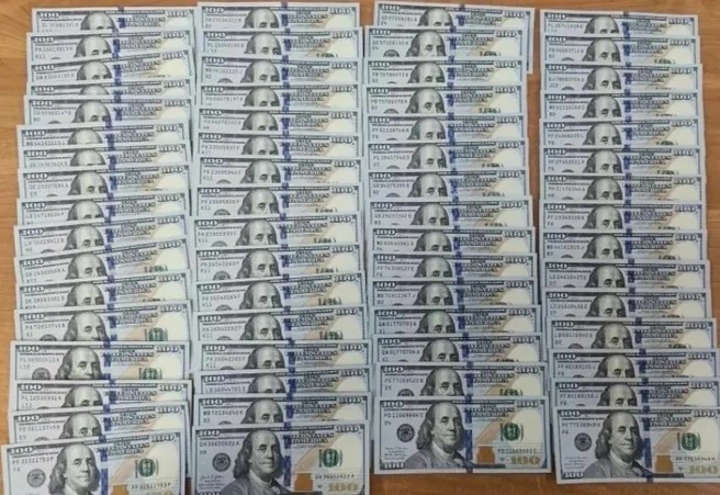 10 тысяч долларов вернули пассажиру | Источник: yutu.customs.gov.ru