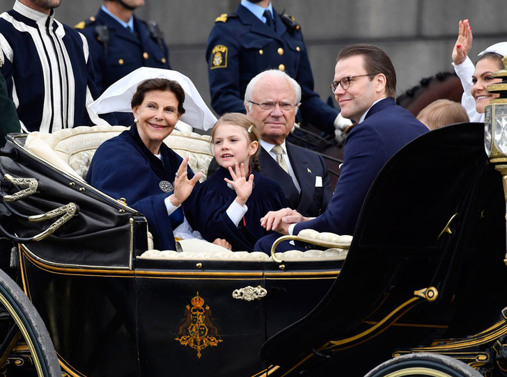 Принцесса Эстель снова затмила шведского короля