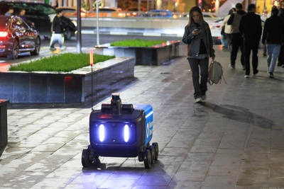 Курьеров в Москве могут заменить роботы