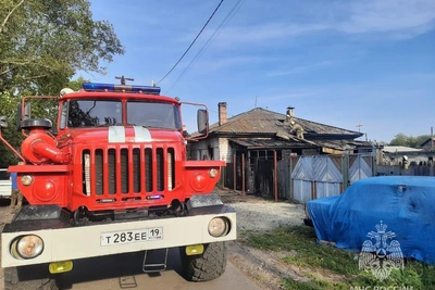 Замыкание проводки стало причиной двух пожаров в Хакасии