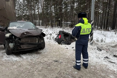 Массовая авария под Екатеринбургом с пострадавшими