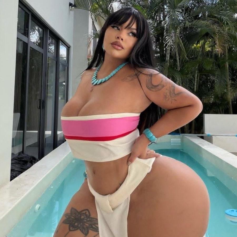 Живая надувная кукла: ягодицы 29-летней модели Грейси Бон из Панамы на грани взрыва!