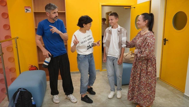 «Визитку» снимали в музыкальной школе № 4 Оренбурга | Источник: мэрия Оренбурга / t.me