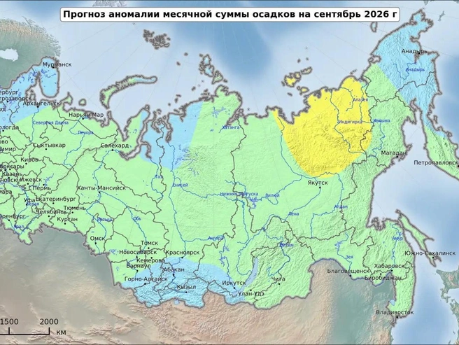 Осадков ожидается около средних значений | Источник: Челябинский ЦГМС / max.ru