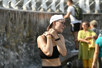 В Ханты-Мансийске воздух прогрелся до рекордных +34,9 °C