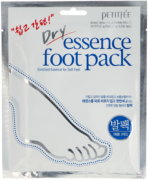 Petitfee Dry essence foot pack 1 пара