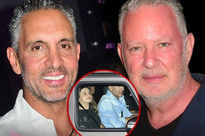 Маурисио Умански с таинственной брюнеткой и PK Кемсли