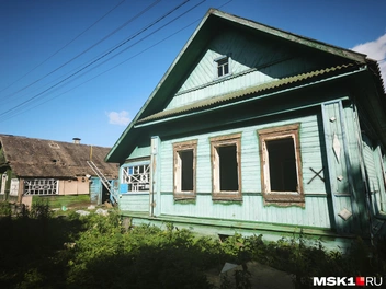 Заброшенные дома помечены черным крестиком | Источник: Михаил Мечев / MSK1.RU
