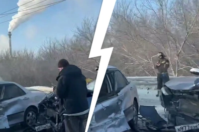 ДТП в Новосибирске: кроссовер врезался в Honda Accord