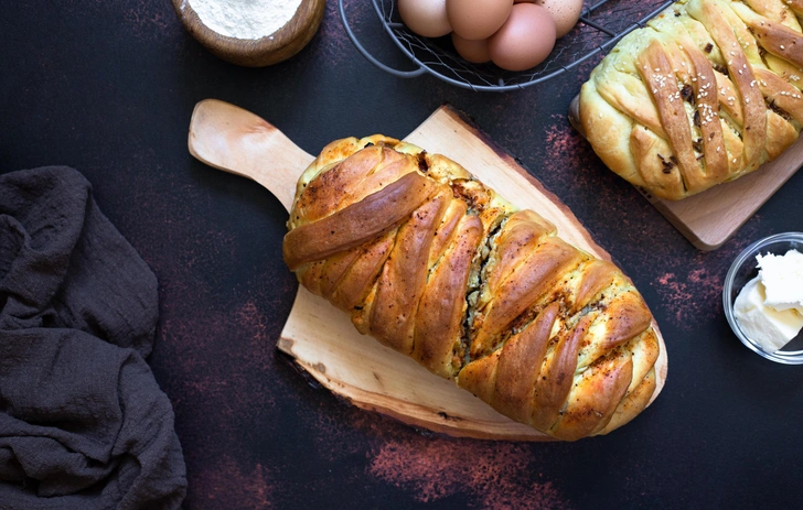 Быстрый рецепт классической кулебяки с курицей