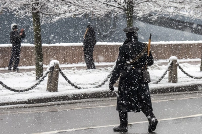 Петербург в режиме готовности к снегопаду от циклона «Тамара»