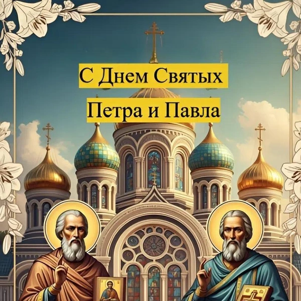 Открытки в День апостолов Петра и Павла, день апостолов петра и павла, день святых апостолов петра и павла, день первоверховных апостолов петра и павла, день апостолов петра и павла картинки, открытка с днем апостолов петра и павла | Источник: theDay/Shutterstock AI/Fotodom.ru