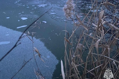 На Дону дети провалились под лед: один погиб