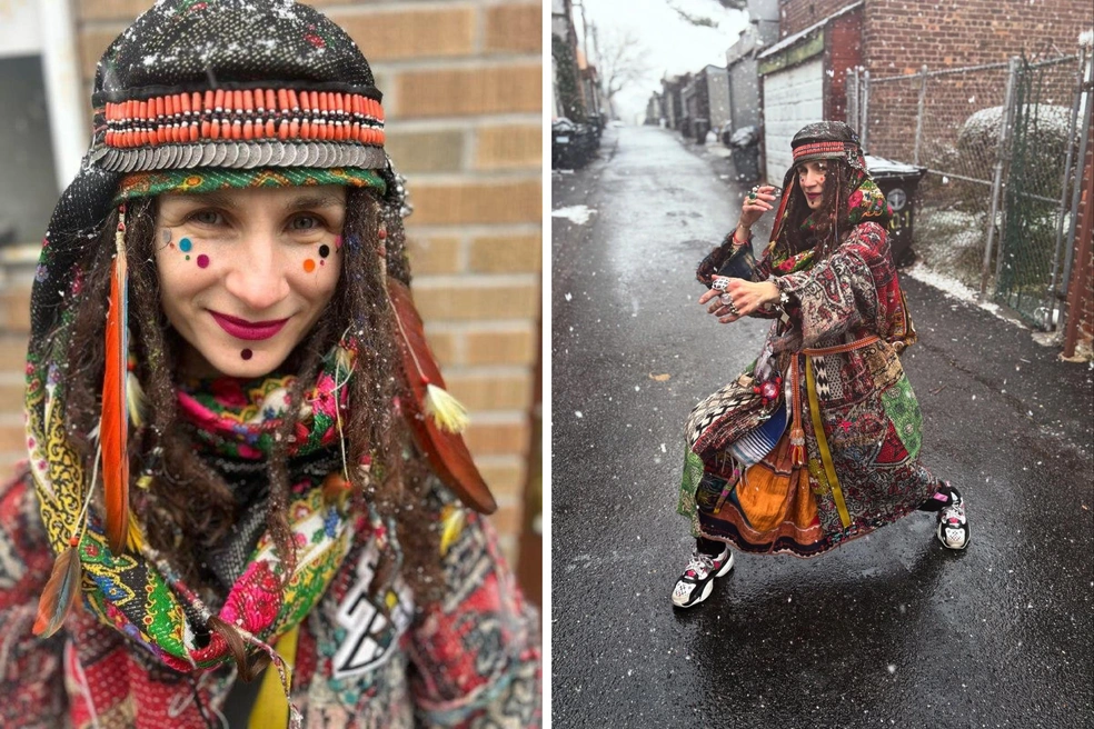 Сибирская BABAJAHGA aka Marusya Kazakova | Источник: babajahga.shaman / Instagram (экстремистская организация, деятельность запрещена на территории РФ)