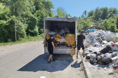 Задержан мужчина за строительный мусор в Сочи