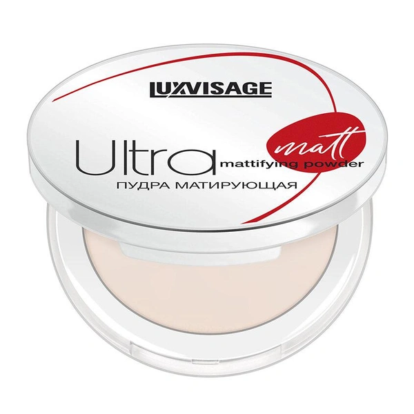 Пудра компактная для лица LUXVISAGE ULTRA MATT