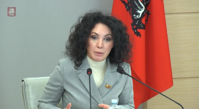 Вела заседание Сабина Цветкова, председатель комиссии Мосгордумы по транспорту и депутат от «Единой России» | Источник: Московская городская Дума / Rutube.ru