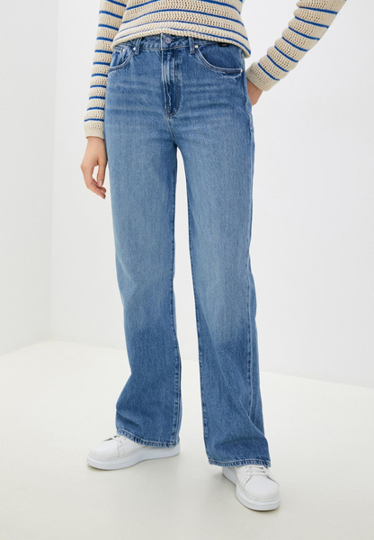 Широкие удлиненные джинсы