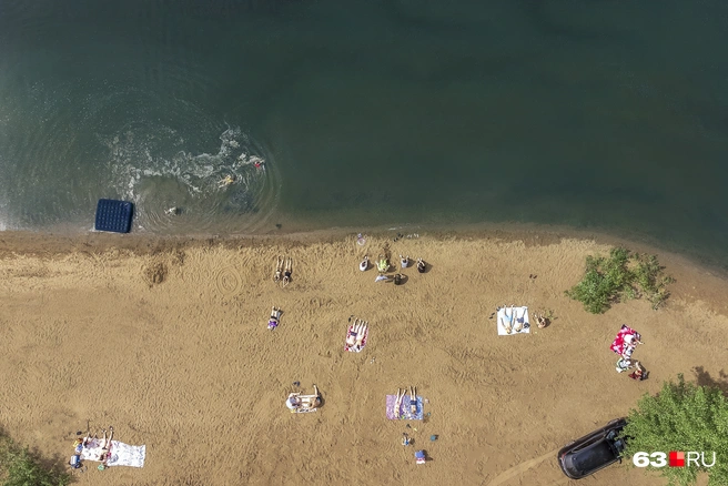 Речь идет об организации пляжей, в том числе на берегах озер | Источник: Роман Данилкин / 63.RU
