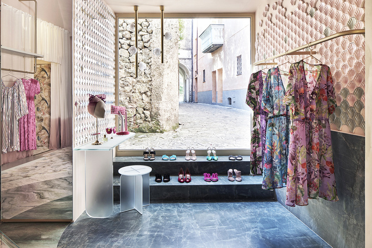 Нежно-розовый бутик по дизайну Кристины Челестино (фото 9)